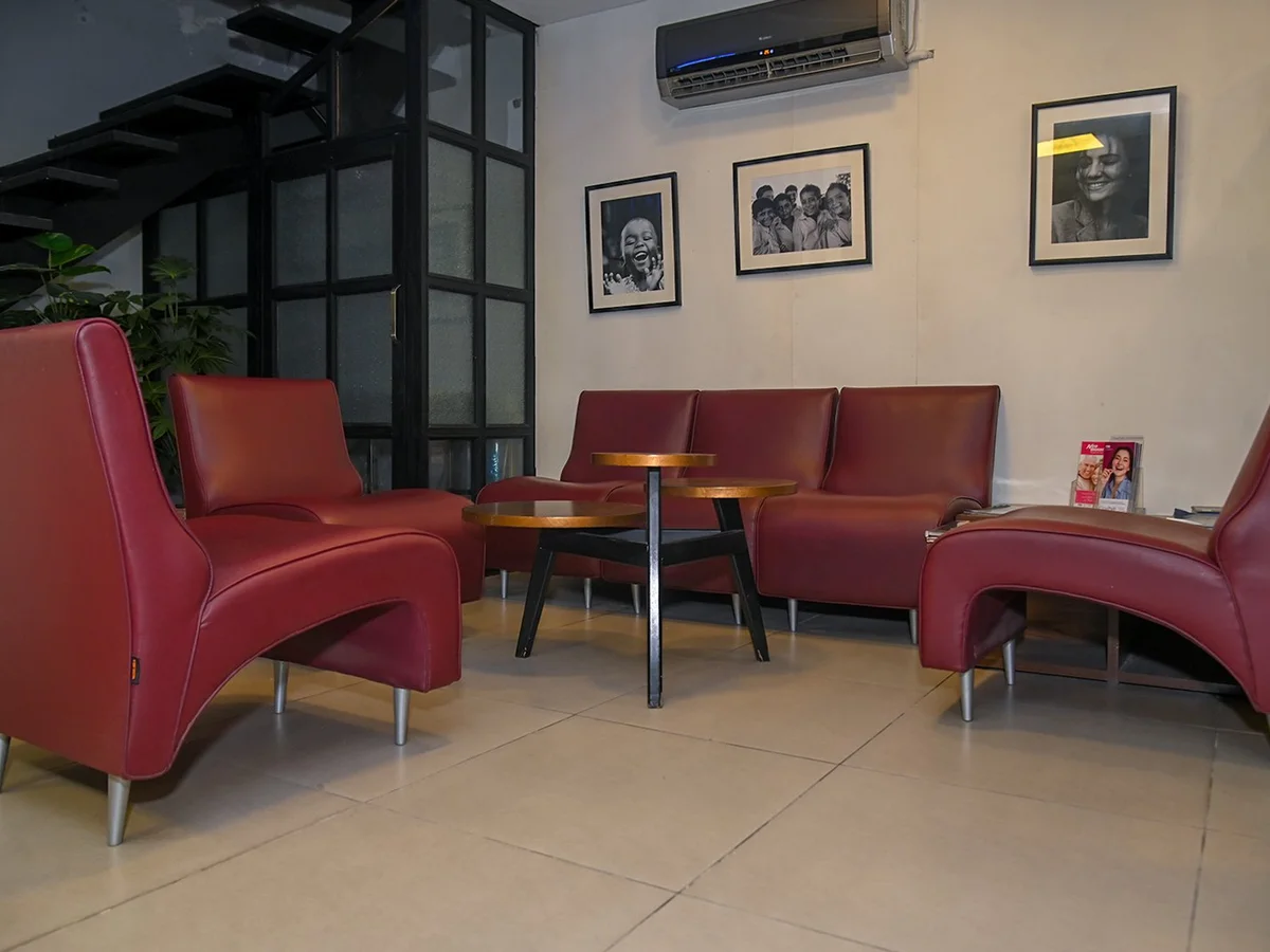 The waiting room at TheDentalPractice